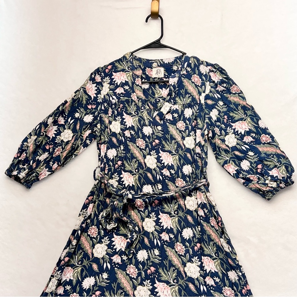 Dra Floral Blue Maxi Dress, size small - Picture 5 of 13